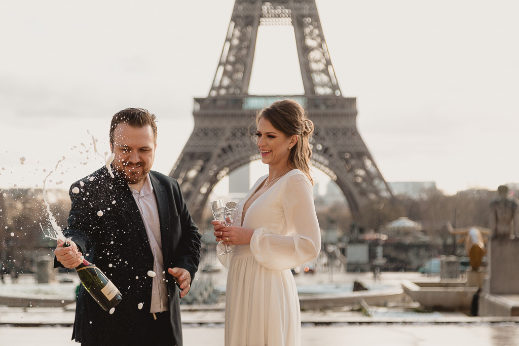 Elopement Mariage Photographe - Elopement in Paris Eiffel Tower