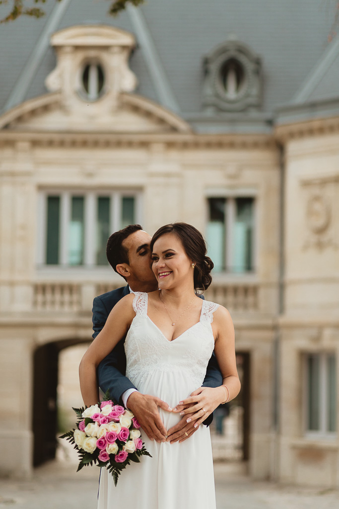 Séance couple au Château du Prieuré à Conflans-Sainte-Honorine