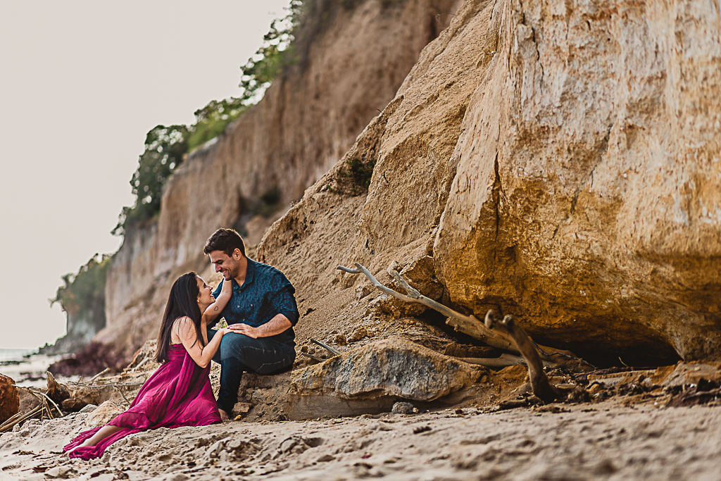 Photographe de mariage et couples - Love session couple à la plage