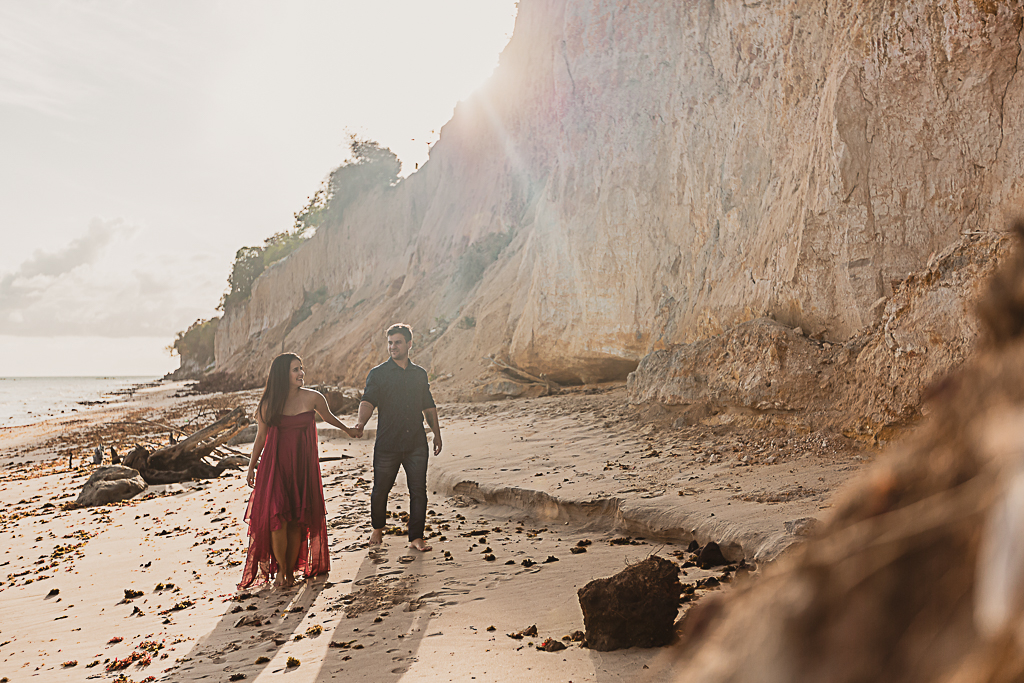 Photographe de mariage et couples - Séance couple levée du soleil à la plage