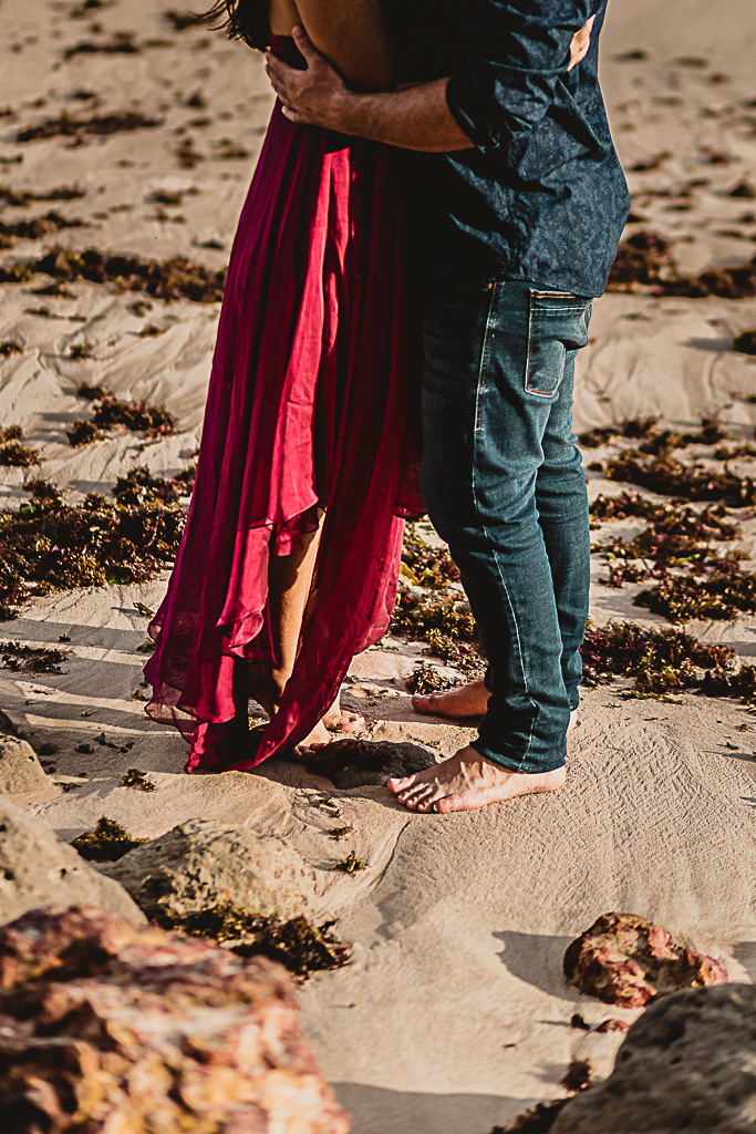 Photographe de mariage et couples - Séance photo couple à la plage