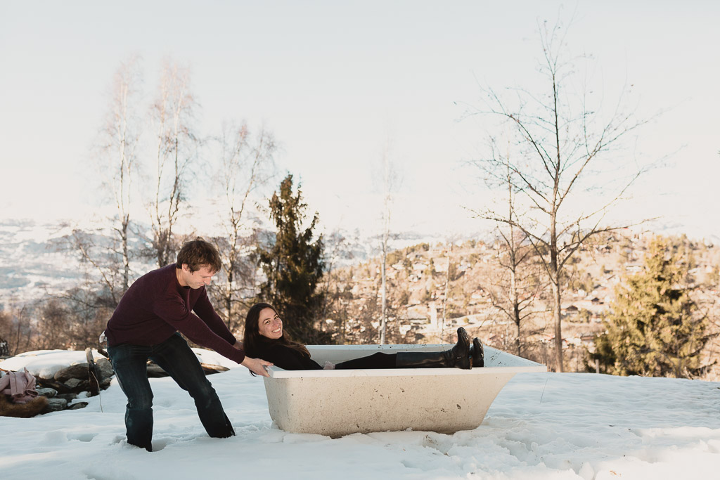 Photographer for photoshoot in Switzerland - Alpes Couple photoshoot