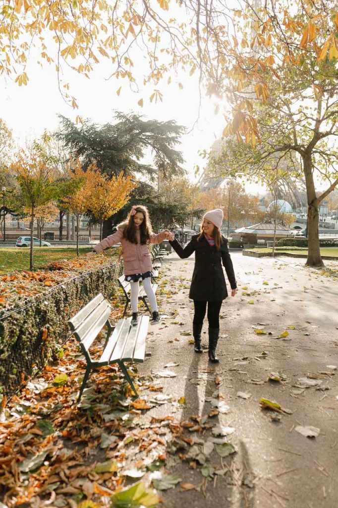 Shooting automne à Paris - Photographe famille à Paris et dans le Val de Marne