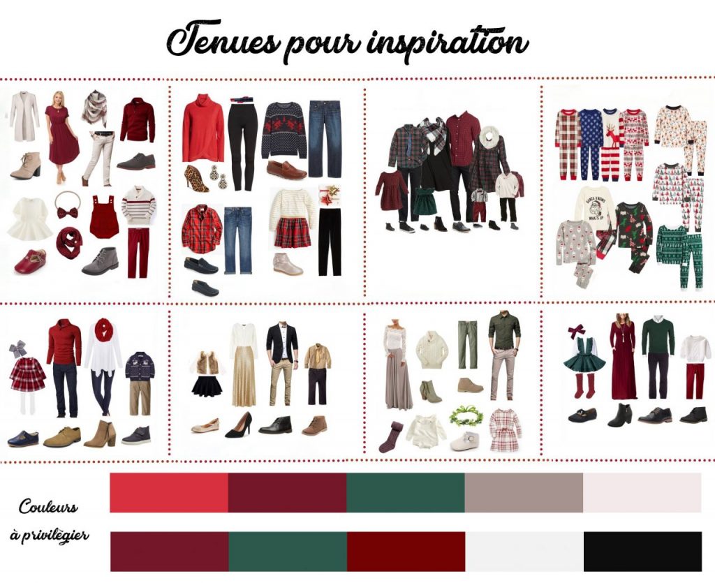 Comment s'habiller pour la mini séance Noël?