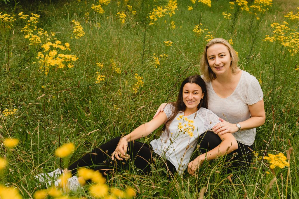 séance à l'extérieur - Photos de famille - Thème printemps